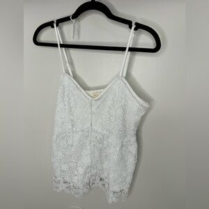 Lace tank